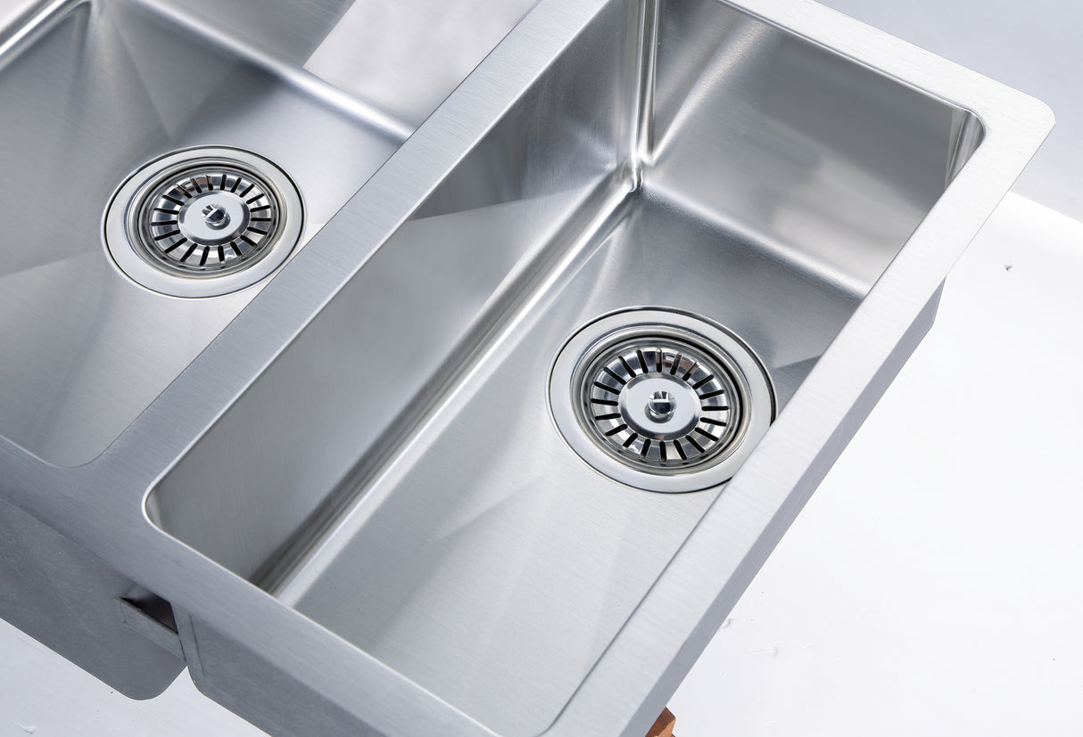 Stainless Steel Double Bowl Sink 660*450*220mm