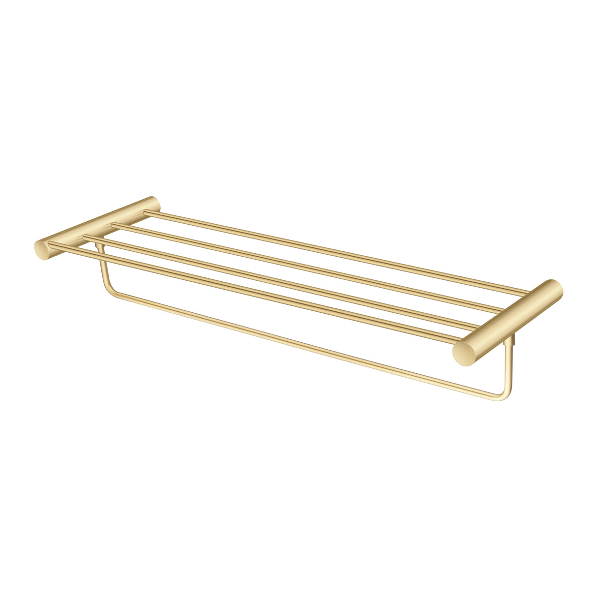 Brushed Brass Shower Shelf