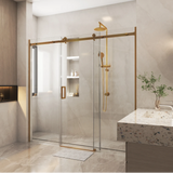 Corner Frameless 3 Door Sliding Adjustable Shower Screen