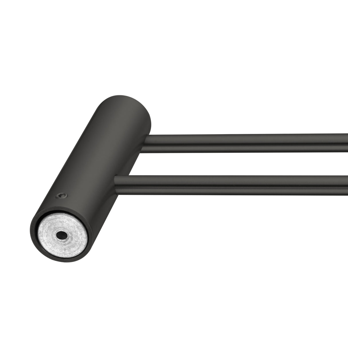 600mm Gunmetal Double Towel Rail