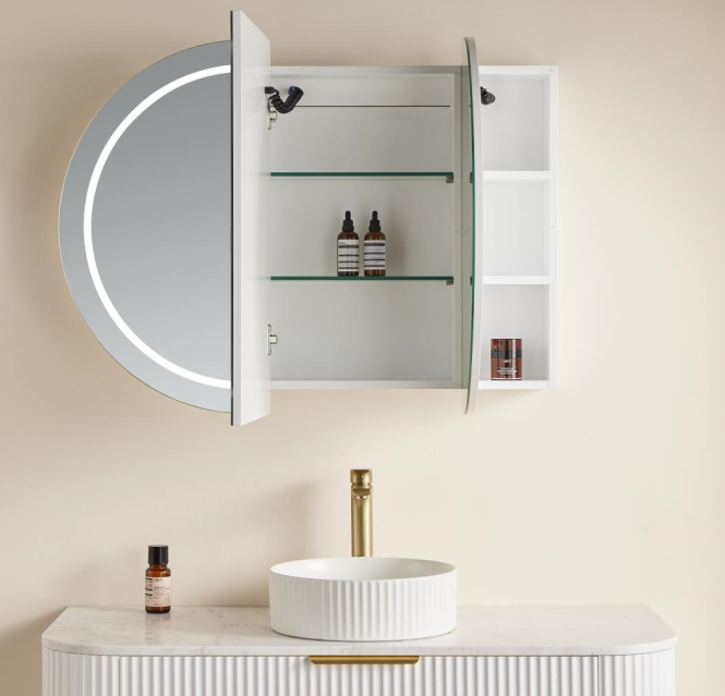Olivia LED Mirror Cabinet 1200X750X155mm