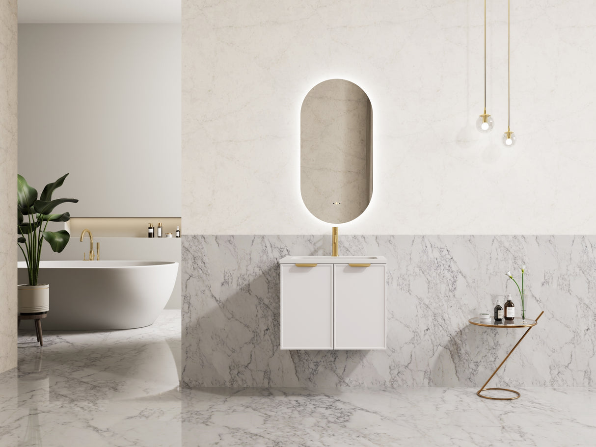 Miami Wall Hung Vanity 600X455X480MM