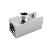 Chrome Shower Rail with Handheld Shower