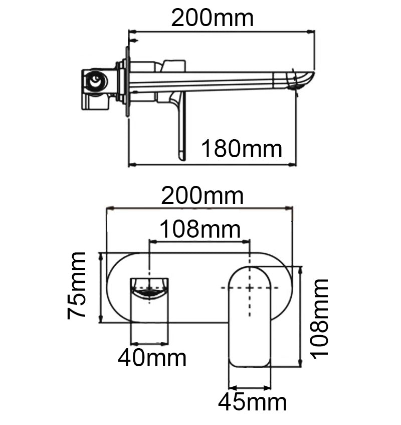 VOG - Chrome Spout Mixer