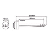 RUSHY - Brushed Nickel Spout