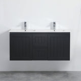 Acacia Double Bowl Wall Hung Vanity 1200X450X560MM