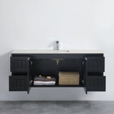 Acacia Wall Hung Vanity 1500X450X560MM