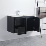Acacia Wall Hung Vanity 900X450X560MM