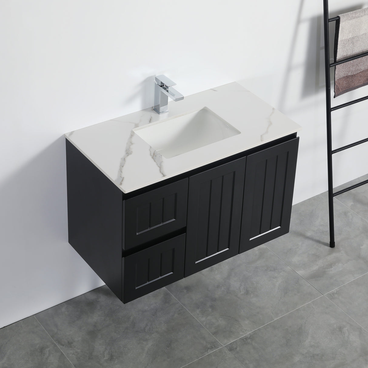 Acacia Wall Hung Vanity 900X450X560MM