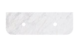 Carrara White Marble Stone Top- Silica Free Quartz Stone