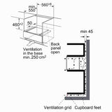 BLAUPUNKT 45CM COMBI STEAMER (BLACK)