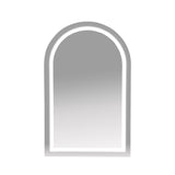 Athena 500 x 900mm LED Arch Shaving Cabinet