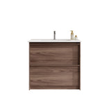 Bella 900mm Freestanding Cabinet - Notaio Walnut
