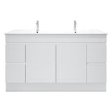 BIANCA 1500mm PVC Freestanding Vanity