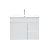 BIANCA 750mm PVC Wall-Hung Vanity (RHD)