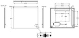 Jasper Rectangular Touchless 900 X 750 Frameless LED Mirror - Three Light Temperatures