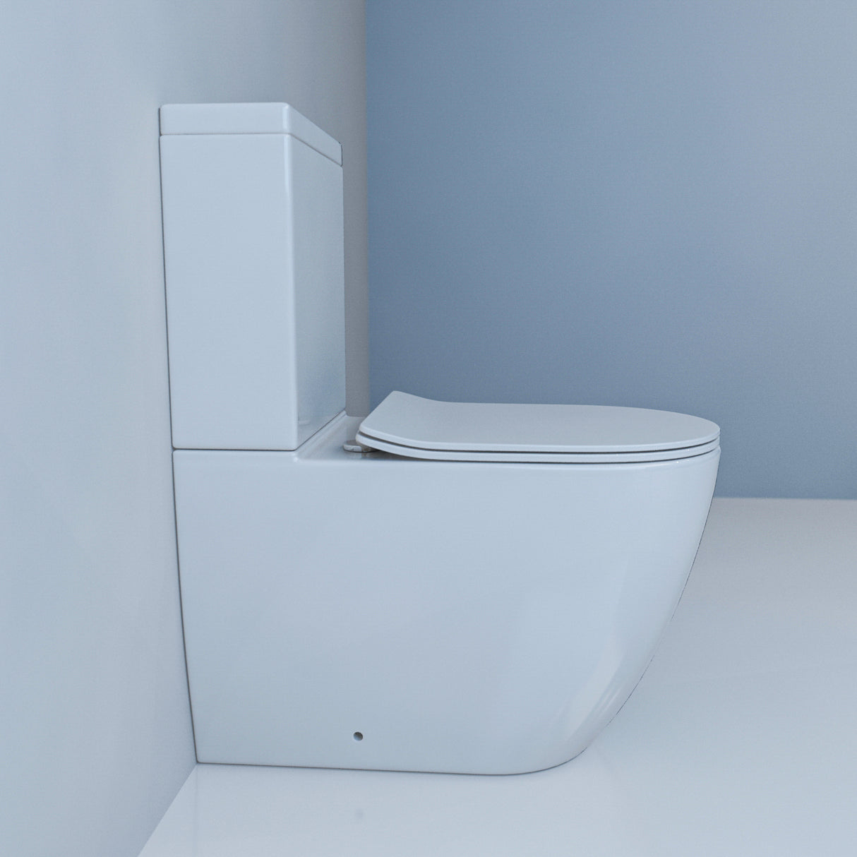 Bagno D'Oro Brooks Tornado Rimless Silent Flush Toilet Suite