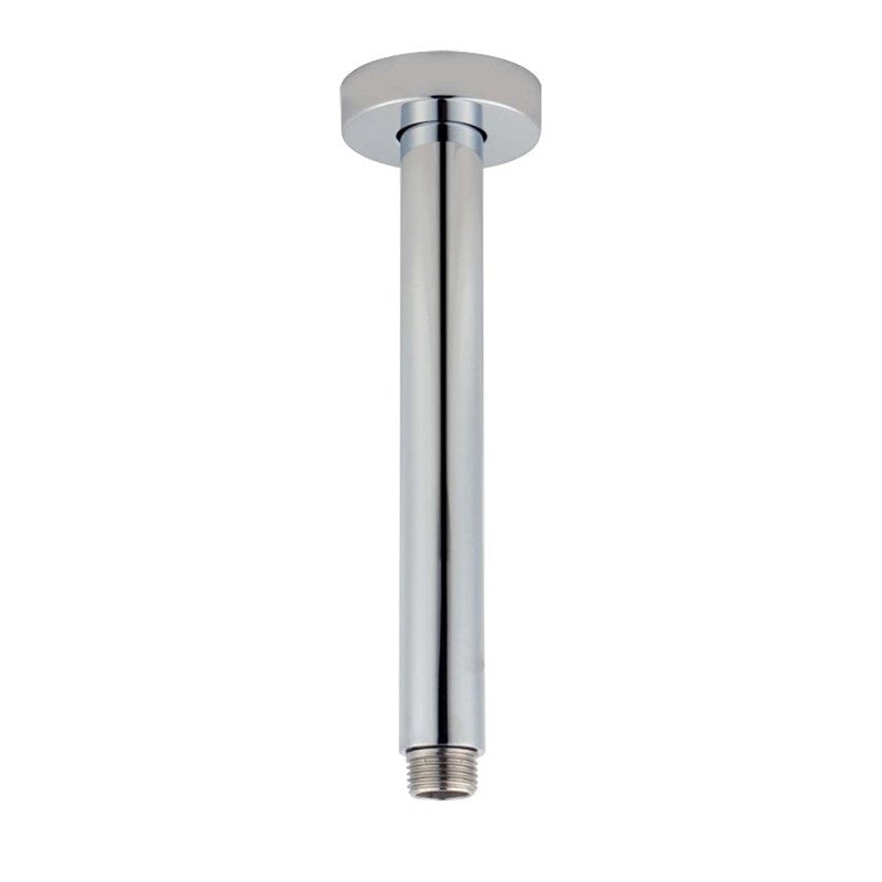 200mm Brushed Nickel Ceiling Shower Arm