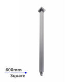 600mm Brushed Nickel Ceiling Shower Arm