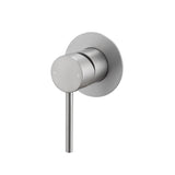 LUCID PIN - Brushed Nickel Wall Mixer