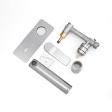 RUSHY - Brushed Nickel Spout Mixer