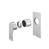 VOG - Brushed Nickel Wall Mixer