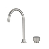 MOON - Brushed Nickel Swivel Basin Mixer