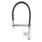 Brushed Nickel Pull Out Kitchen Mixer