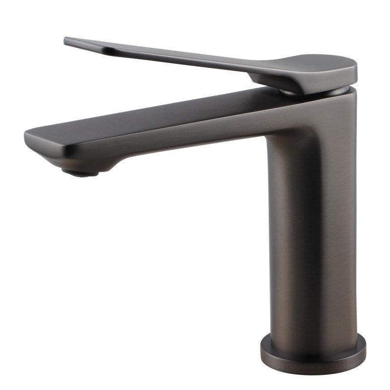 RUSHY - Brushed Gunmetal Basin Mixer