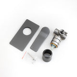 RUSHY - Brushed Gunmetal Wall Mixer