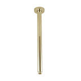 400mm Brushed Brass Ceiling Shower Arm