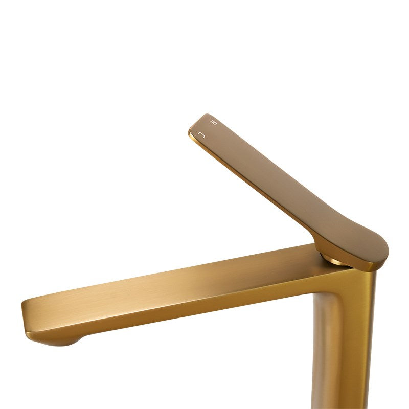RUSHY - Brushed Brass Basin Mixer