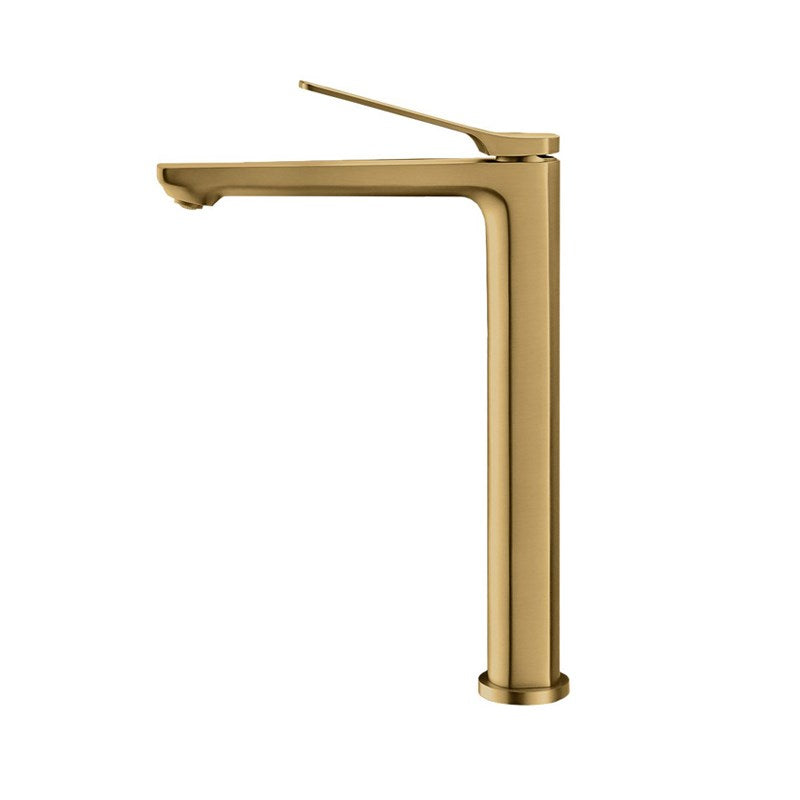 RUSHY - Brushed Brass Basin Mixer