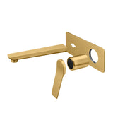 RUSHY - Brushed Brass Spout Mixer