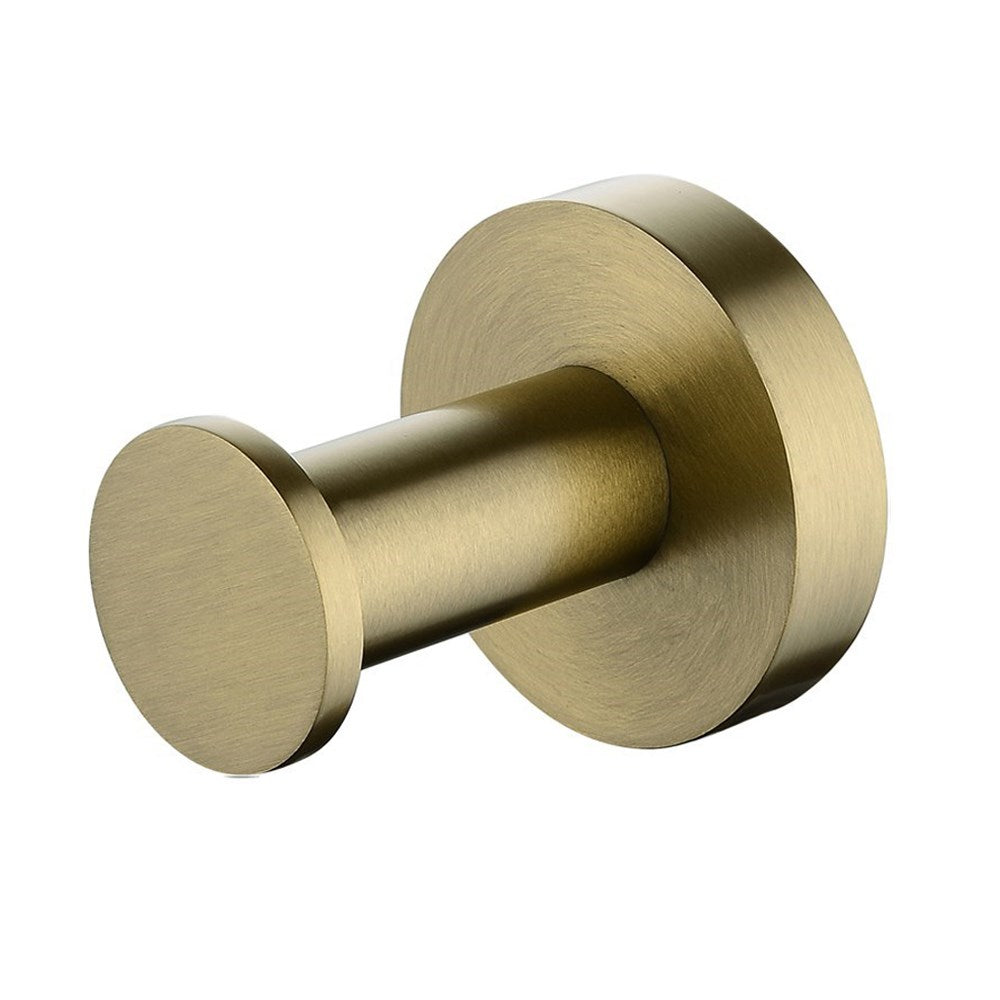 LUCID PIN - Brushed Brass Robe Hook