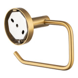 LUCID PIN - Brushed Brass Toilet Paper Holder