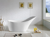 Bevel Free Standing Bathtub 1700*730*835mm