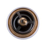 40mm Matt Black Bathtub Pop Up Waste Non Overflow