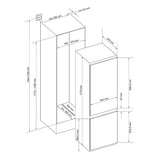 BLAUPUNKT INTEGRATED FRIDGE