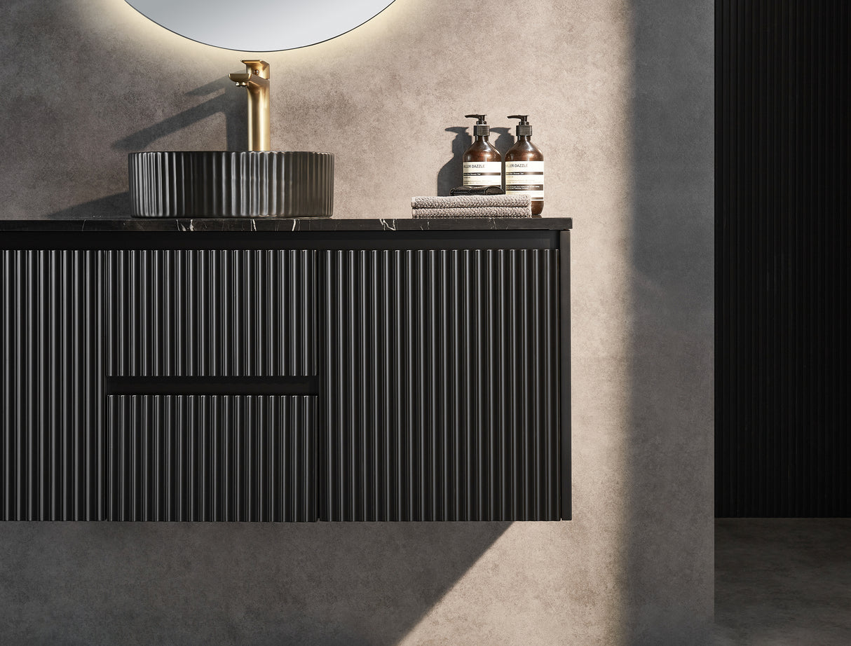 Brindabella Wall Hung Fluted Vanity 1200X455X480MM