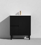 Brighton Free Standing Fluted Vanity 750X455X860MM