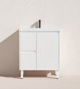 Brighton Free Standing Fluted Vanity 750X455X860MM