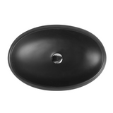 Chur 33 Counter-top Oval Basin - Matt Black