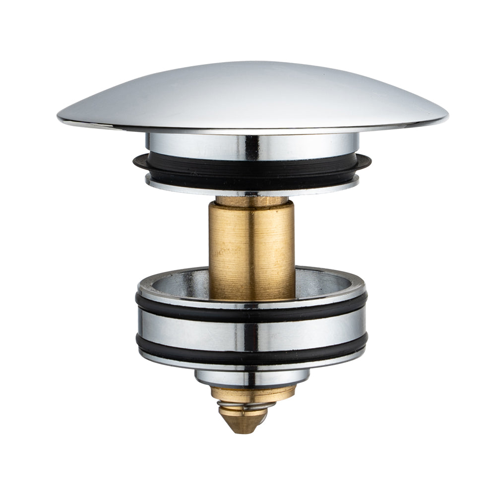 40mm Chrome Pop Up Waste Universal Non Overflow