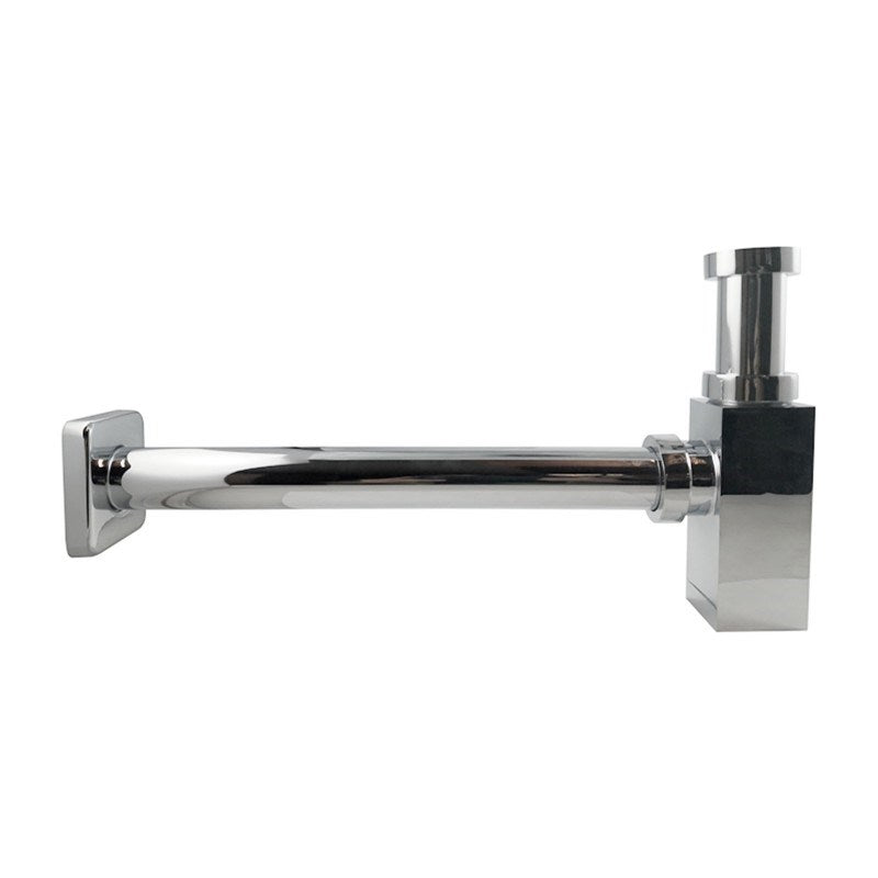 Chrome Basin Bottle Trap 32mm Solid Brass