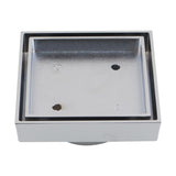 115x115mm Chrome Tile Insert Drain