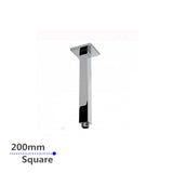 200mm Chrome Ceiling Shower Arm