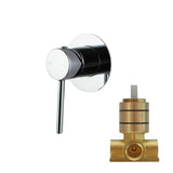 LUCID PIN - Chrome Wall Mixer