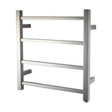 Chrome Heated Towel Rack 4 Bars