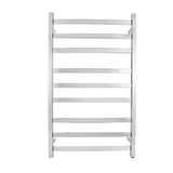 Chrome Heated Towel Rack 9 Bars
